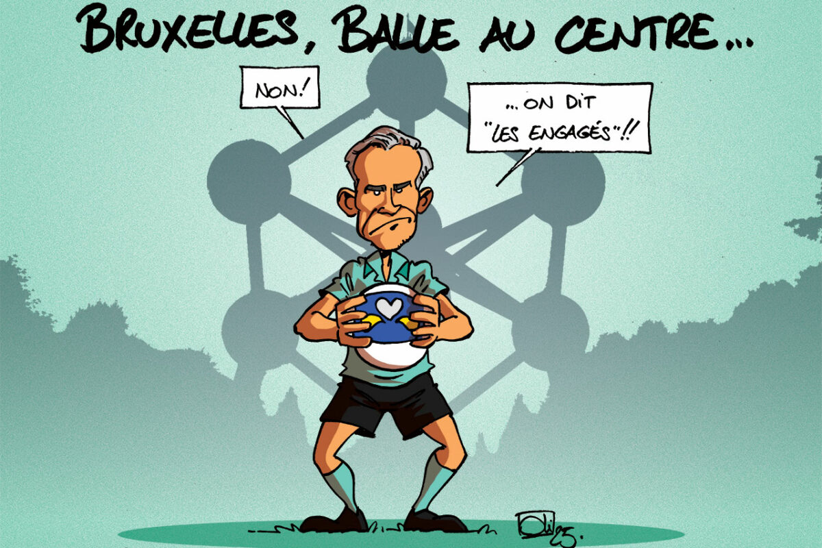 Bruxelles, balle au centre…