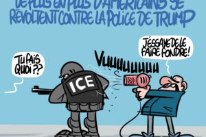 De plus en plus d&rsquo;américains se révoltent contre la police de Trump