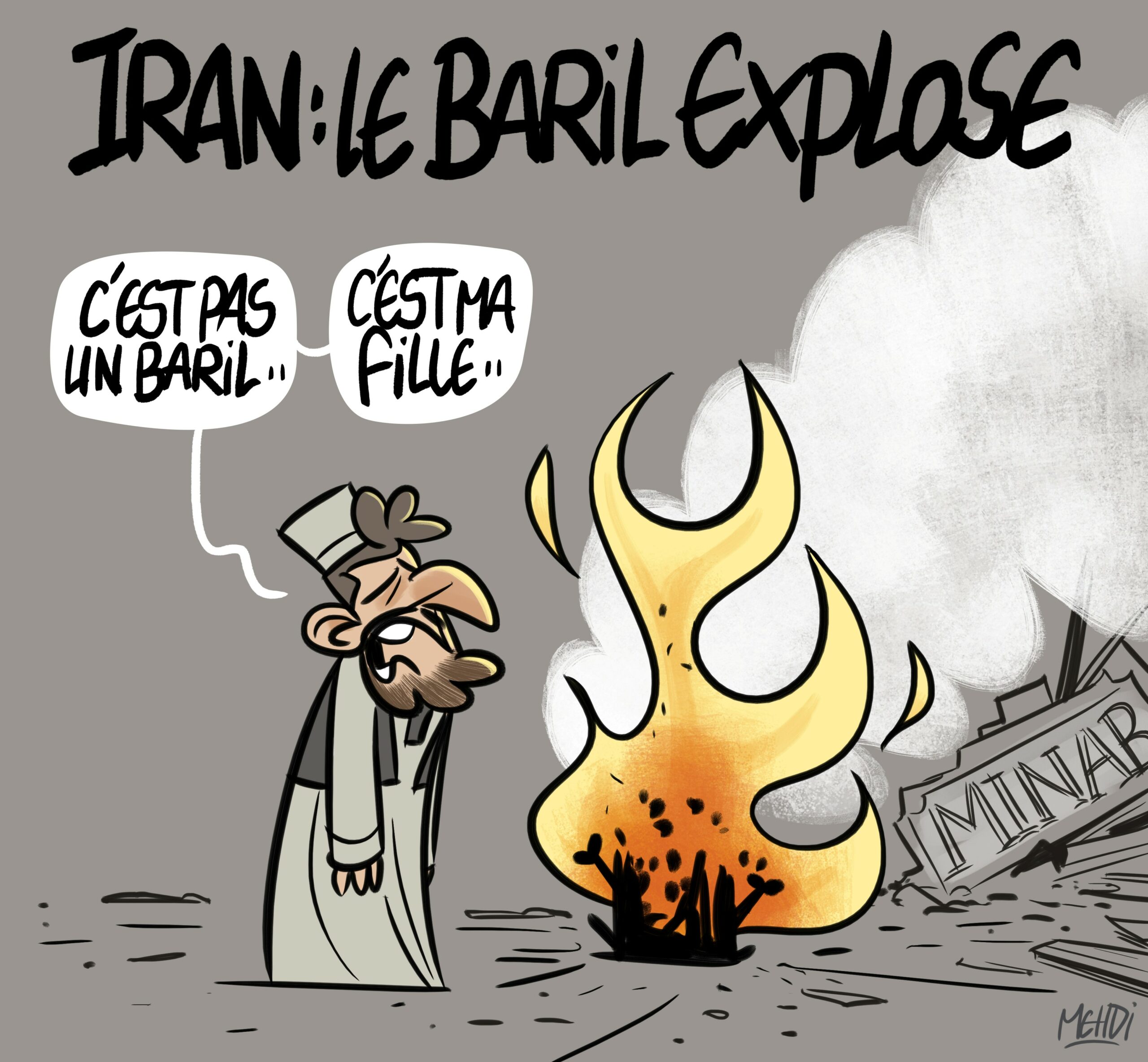 Iran : la baril explose
