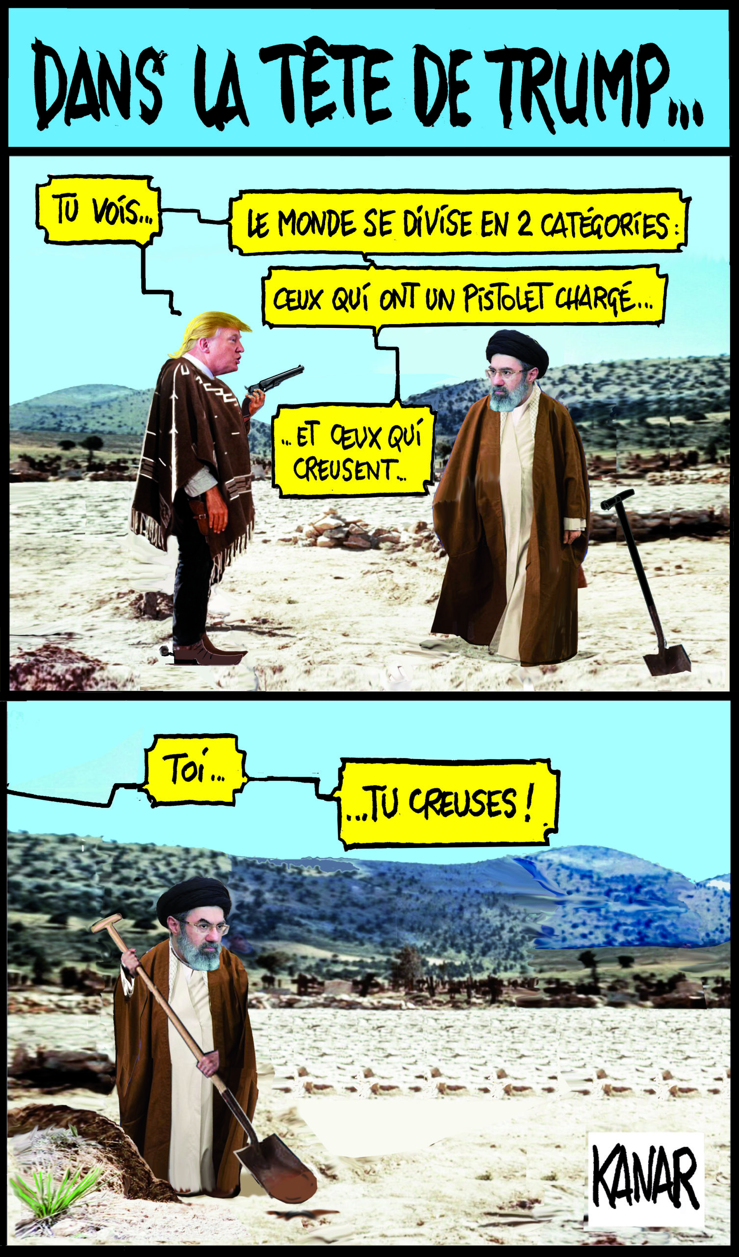 Dans la tête de Trump…