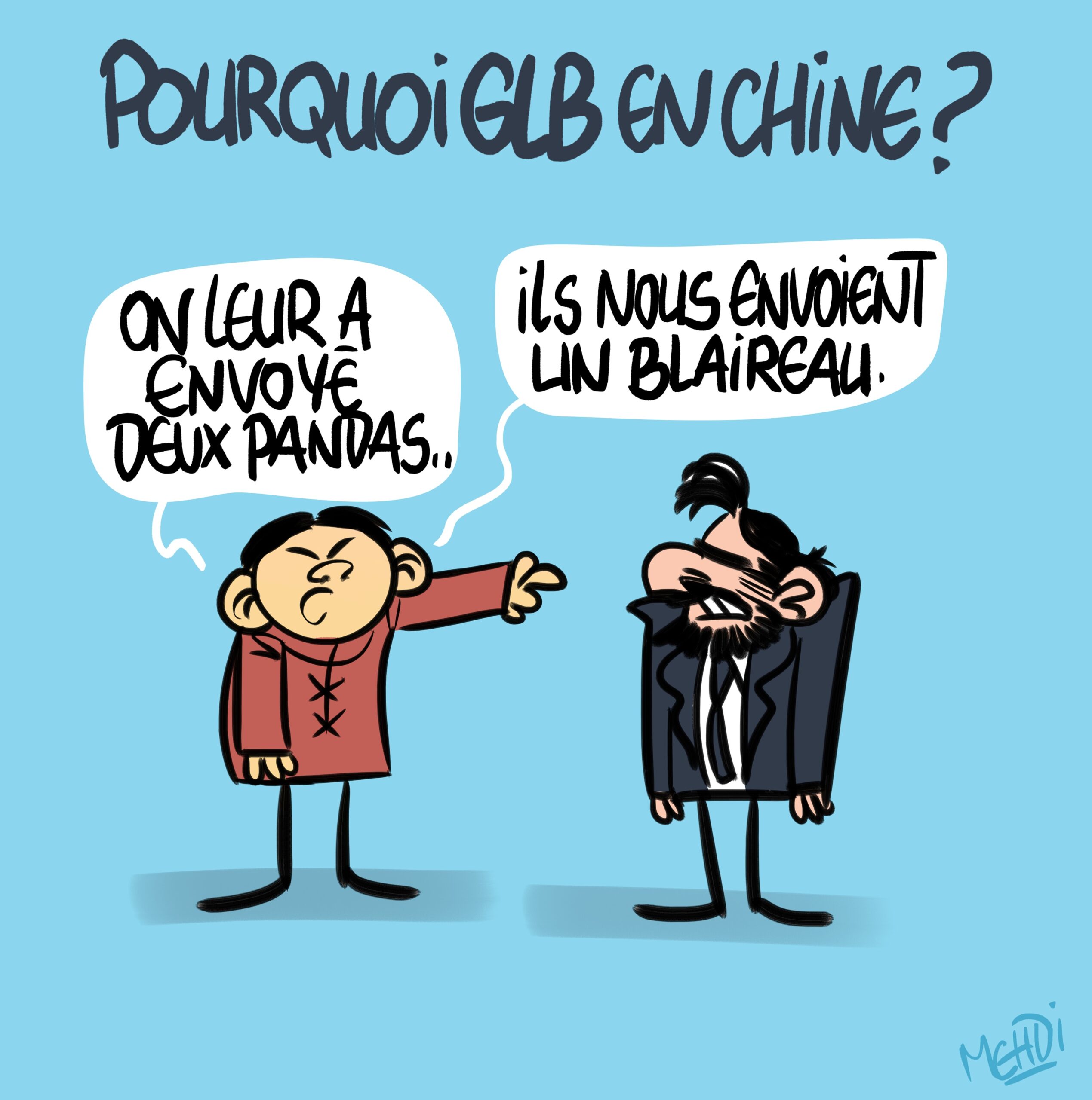 Pourquoi GLB en Chine ?