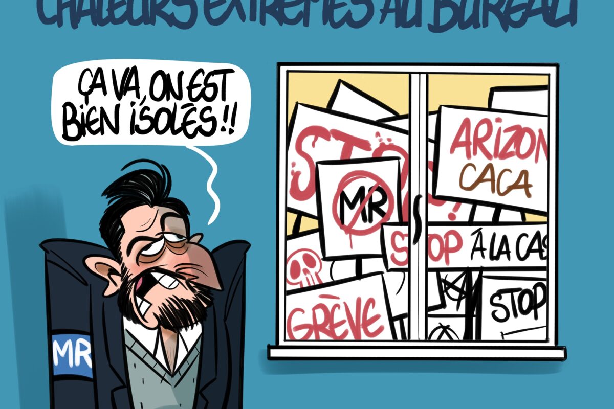 Chaleurs extrêmes au bureau