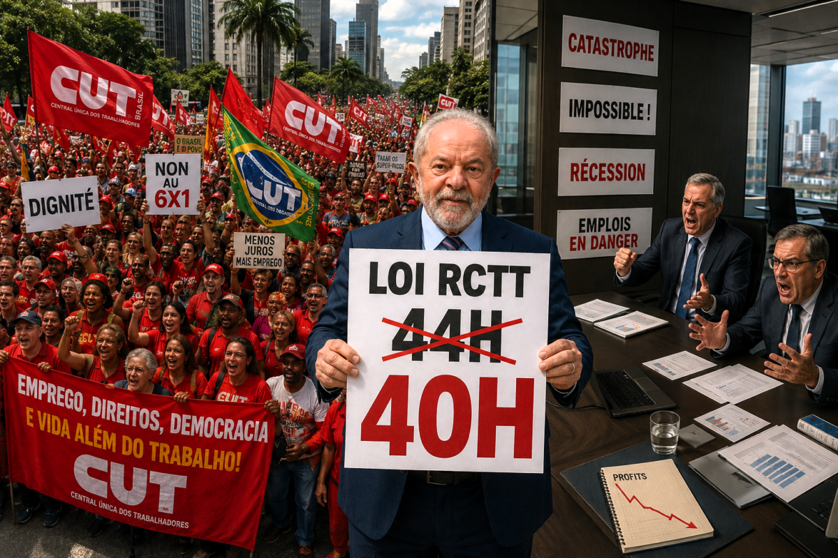 Au Brésil, Lula va réduire le temps de travail