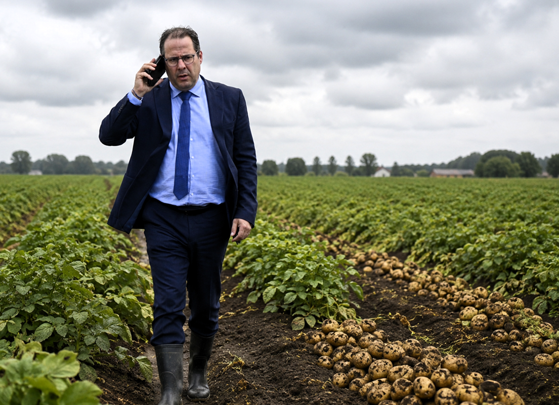 À part ça… Un ministre qui a la patate