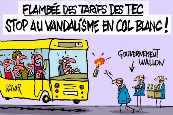Flambée des tarifs des TEC